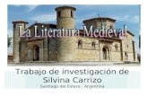 Literatura medieval española  parte 1