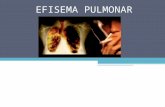 Efisema pulmonar