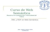 XML y RDF en Web Semántica