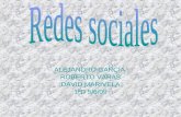 1 D Redes Sociales Alejandro Roberto David