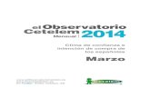 Observatorio Cetelem Mensual Marzo 2014