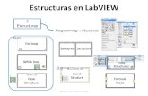 LabVIEW - Estructuras