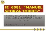 SOAT PARA 3° D, E, F I.E MANUEL SCORZA TORRES N° 6081 VMT LIMA PERÚ
