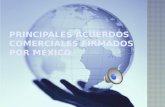 Principales acuerdos comerciales firmados por mexico