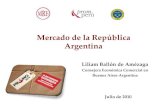Oportunidades comerciales para los sectores alimentos en argentina