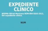 Expediente clínico NOM 004