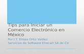 Tips para Iniciar un Comercio Electrónico en México