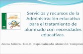 Servicios y recursos de la administración educativa para