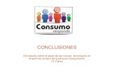 Conclusiones del estudio TICs y Consumo