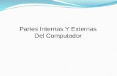 Partes internas y externas del computador ( diapositivas)