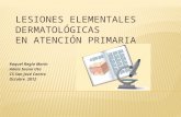(2012-10-09) Lesiones elementales dermatológicas en ap (ppt)