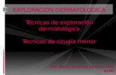 Exploracion dermatologica