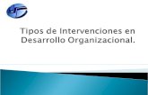 Tipos De Intervenciones En Desarrollo Organizacional (3)