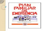 Plan de emergencia familiar