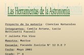 HERRAMIENTAS DE LA ASTRONOMÍA