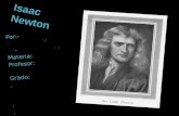 Isaac Newton - Diapositivas.