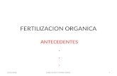 Fertilizacion Organica