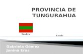 Presentacion de la provincia de tungurahua