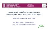 Aguerre jorge   la mejora genética ovina en uruguay - historia y actualidad