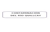 Contaminación del río quillcay
