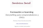 Curso storytelling para emprendedores y ONGs