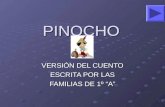 Pinocho Power Point 1º A