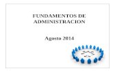 Fundamentos de administracion conta V-c  2014
