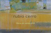Rubio Cerro 2010