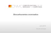Estadísticas sobre biocarburantes avanzados, CNMC
