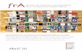 Revista FRA. Monográfico los retos económicos para el futuro: Abril 2010