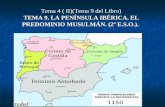 Tema 5. 2º ESO La peninsula ibérica entre los S. VIII- XI los reinos cristianos
