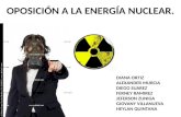 OPOSICIÓN A LA ENERGÍA NUCLEAR
