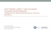 Ricardo Eito-Brun - Jornada Software Libre Baratz-EPI