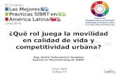 Andre Jacobsen - Movilidad en Calidad de Vida y Competitividad Urbana
