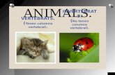 Els animals vertebrats i invertebrats g erard  1 [reparado]