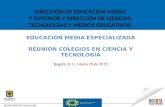 Presentacion convocatoria  ciencia y tecnología  29 03-2012-hoy