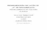 Programación de Latín II (2010-2011)