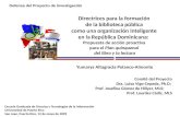 Presentación Directrices para la Creación de la Biblioteca Pública Dominicana