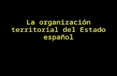 La organización territorial del estado español