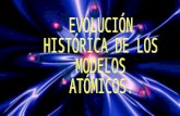 Evolución histórica de los modelos atómicos