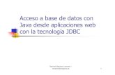 3. Curso Java JDBC (Bases de datos) - Curso 2005-2006
