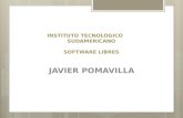 Instituto tecnologico sudamericano software libre