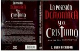 La posesión demoniaca y el cristiano, por C Fred Dickanson