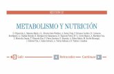 Metabolismo y nutrición ´´ informacion basica para estudiantes de medicina, quimica y biologia.
