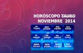 Horóscopo de Tauro para Noviembre 2014