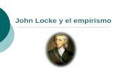 John Locke Y El Empirismo