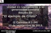 34 el ejemplo_de_cristo (Estudio Bíblico en 2 Corintios)