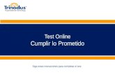 Instrucciones Test Cumplir lo Prometido - Cuenta Personal