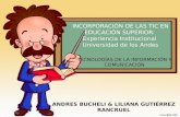 INCORPORACIÓN DE LAS TIC EN EDUCACIÓN SUPERIOR