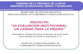 Proyecto de Evaluación institucional